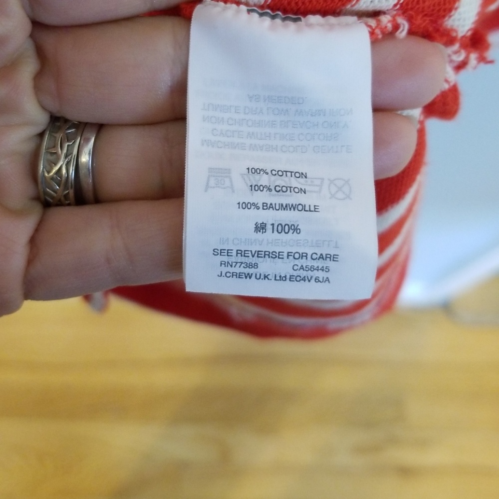 J. Crew XS Striped Tunic Dress - Picture 5 of 6